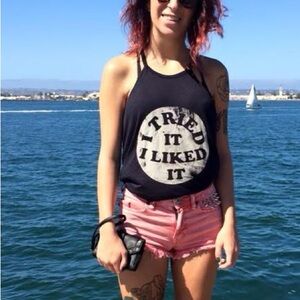 I TRIED IT I LIKED IT TANK TOP